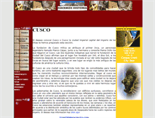 Tablet Screenshot of cusco.inkanegocios.com